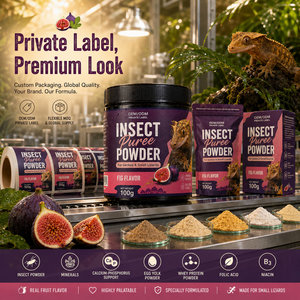 Puré de Frutas en Pasta Suave para Reptiles, Geckos y Lagartos Pequeños, Gel de Inicio para Crías con Electrolitos, Apoyo para la Cría - Product Image 1
