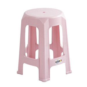 <b>Plastic</b> <b>Stool</b> 25cm Minimalist Stackable Living Room Chair - Product Image 5
