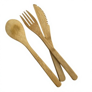 Offre Spéciale – Ensemble de Couverts Vintage en Bois d'Acacia Léger et Durable BS INTERNATIONAL, Poli à la Main, Compatible Lave-Vaisselle, Idéal pour les Fêtes - Product Image 4