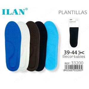 Plantillas Recortables Ilan 39-44 con Soporte de Arco para Deporte y Comodidad - Product Image 1