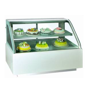 Vitrine Réfrigérée Électrique pour Gâteaux, Usage Commercial, Verre Trempé, Capacité 301-400L, <span class=keywords><strong>Dégivrage</strong></span> <span class=keywords><strong>Automatique</strong></span> - Product Image 1