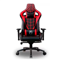 Red Spiders Cadeira Gamer Dazz Marvel Rouge noir jeu de silla CLASS 4 grande taille SpiderMan course chaise de jeu ordinateur gamer chaise