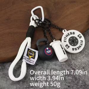 Wholesale Custom Keychain Acrylic Plush Metal PVC Leather Cute Cartoon Anime Character Charms Bag Accessories <strong>Car</strong> <strong>Key</strong> <strong>Ring</strong> - Product Image 3