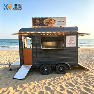 Camion de restauration mobile, remorque de café avec cuisine complète, remorque de café-<span class=keywords><strong>restaurant</strong></span>, camions de restauration, camion de cuisine professionnel, chariot kiosque - Product Image 4