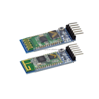 Carte d'extension BLE intégrée maître-esclave HC-05 Module de transmission de port série anti-inverse avec kits de modules électroniques à broches