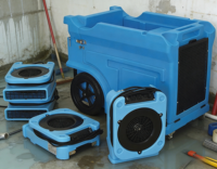 Déshumidificateur industriel OEM 1 CV robuste pour serre, contrôle rapide, séchage rapide, facilement transportable, pour la restauration