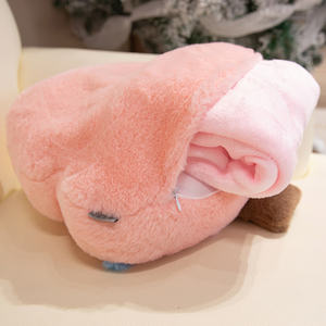 Almohada Manta 2 en 1 con Diseño de Muñeco de Nieve y Estrella, Adorable Almohada de Peluche con Árbol de Navidad, Regalo Navideño, Decoración Navideña - Product Image 6