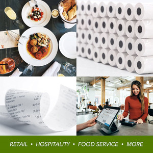 80*80 Cuộn Biên Nhận Giấy Nhiệt Phù Hợp Với Hầu Hết Các Máy In POS Và Máy Tính Tiền Tuyệt Vời Cho Các Doanh Nghiệp - Product Image 4