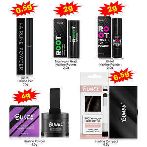 Private Label Natural Gray <strong>Hair</strong> Root Touch up <strong>Dye</strong> Waterproof Hairline Shadow Powder <strong>Hair</strong> Concealer - Product Image 3