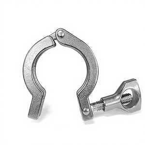 Raccords de tuyauterie sanitaires à collier en acier inoxydable SS304 <span class=keywords><strong>SS316L</strong></span>, polis, basse pression, type Tri-<span class=keywords><strong>Clamp</strong></span>, pour la construction - Product Image 2