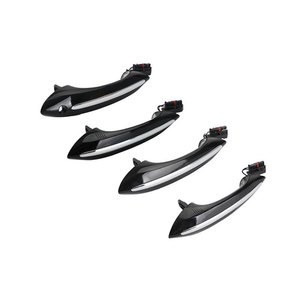 Bmw Door Handle Covers 51217231931 51217231933 51217231934 <b>Plastic</b> With Led Light <b>Strip</b> For Car Exterior Styling - Product Image 1