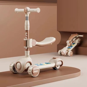 Voiture jouet enfants Scooter 1-12 <span class=keywords><strong>ans</strong></span> garçons et filles bébé trois en un Yo Twist voiture peut s'asseoir pousser l'équilibre voiture - Product Image 2