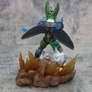 Figurine de Dragon Son Goku Son <span class=keywords><strong>Gohan</strong></span> Vs <span class=keywords><strong>Cell</strong></span>, modèle de dessin animé en PVC, 12cm, figurines DBZ - Product Image 6