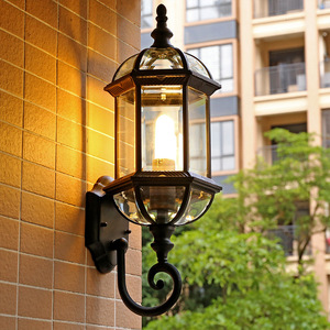 Applique murale extérieure LED 3500K blanc chaud étanche en alliage d'aluminium 110-240V à montage en surface pour jardin, garantie 10 ans, carrée - Product Image 2