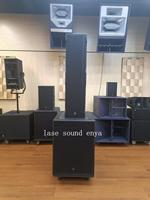 Haut-parleur de subwoofer actif de 18 pouces, 2400 W, système audio professionnel DSP allemand, système de sonorisation pour DJ, système de haut-parleurs en ligne