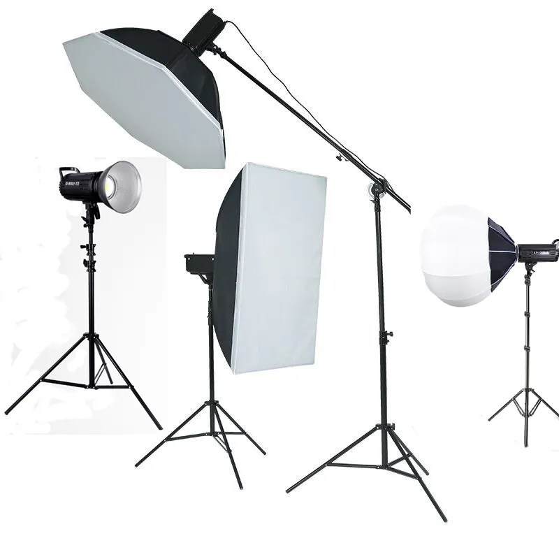 Zomei Flash Photography Lighting Tricolor Light Photo Studio Softbox With Stand