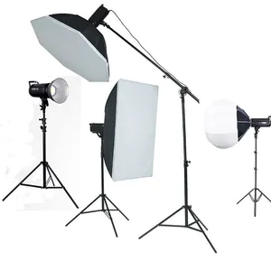 150W Continuous Lighting Kit With 200CM Photography Stand Softbox、ビデオ撮影光