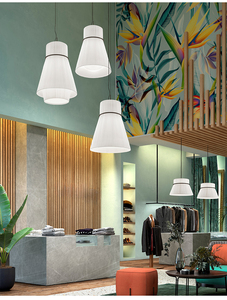 Hiện đại đơn giản ăn mặt dây đèn sáng tạo nhà hàng bar cafe vải treo ánh sáng cá nhân Nhật Bản trang trí đèn chùm - Product Image 5