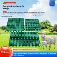 Planche anti-fuite en PP épaissi pour fumier de mouton, pour sols de bâtiments d'élevage, enclos et abris - Équipement d'élevage en plastique pour lits de bétail