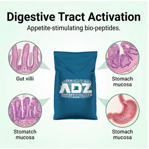 Additif alimentaire mixte, peptide à petite molécule, Bacillus subtilis, promoteur de croissance pour bovins et ovins - Product Image 4
