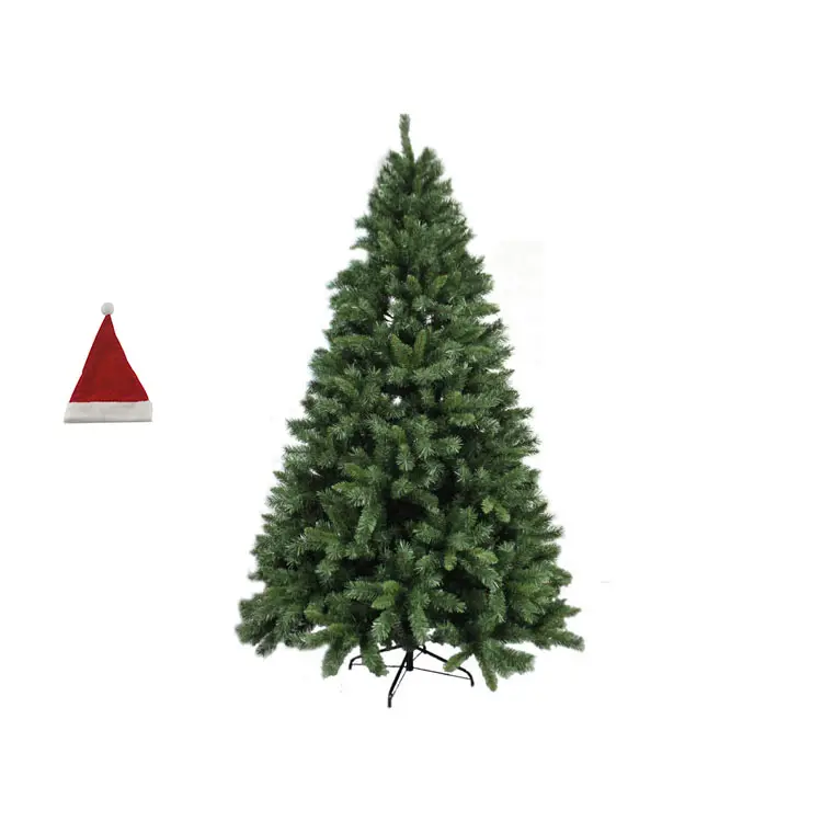 Crescente Abeto Clássico Da Árvore De Natal Artificial Do Pvc Reciclado Para O Natal