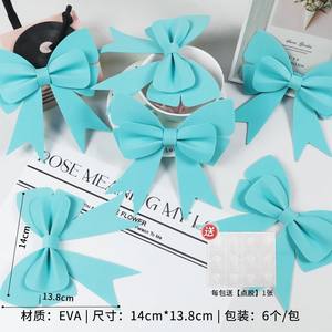 Noeud en plastique <span class=keywords><strong>EVA</strong></span> violet rose jaune bleu pour la décoration - Product Image 6