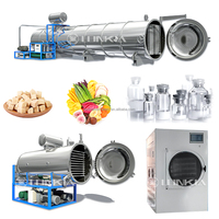 Volautomatische Vacuüm Vriesdroger Voor Fruitgroente Verwerking Bessen Champignons Vacuüm Vriesdroogmachine