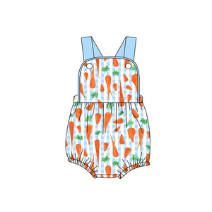 SR3964 CUSTOM Mameluco de Bebé Niña con Estampado a Cuadros Rosa, Mono de Manga Corta para Niños, Mono de Algodón Elástico con Burbujas para Niña - Product Image 5
