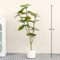 Plante artificielle en pot en forme de cœur en plastique, plantes artificielles pour la décoration de la maison, du bureau et du jardin, décoration intérieure, plantes artificielles