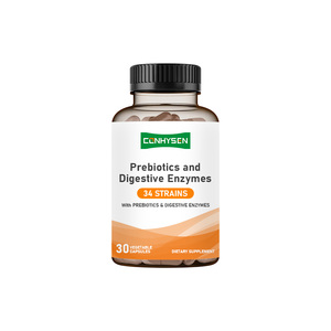 Capsules de prébiotiques et d'enzymes digestives très vendues, complexe probiotique, soutient le système immunitaire, améliore la digestion, capsules pour la santé - Product Image 1
