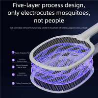 JZ électrique moustique tapette Bug Zapper Rechargeable USB Li batterie insecte contrôle tueur lampe solide anti-moustique dispositif