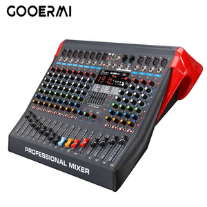 Gooermi LX series RTS, superventas, sistema de sonido de DJ de transmisión profesional, mezclador de interfaz USB, consola mezcladora de Audio - Product Image 1