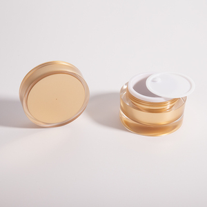 Contenitore Cosmetico di Lusso in PET a Doppia Parete con Coperchio a Vite, Colore Personalizzabile, per <span class=keywords><strong>Crema</strong></span> <span class=keywords><strong>Viso</strong></span> 5g 15g 20g - Product Image 1