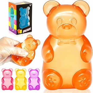Ositos de Peluche Suaves y Brillantes de Venta Caliente, Textura Blanda, Rebote Lento, Ideales para Jugar y Aliviar el Estrés - Product Image 3