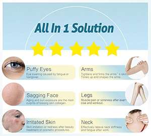 Rol es plastik ESARORA untuk perawatan kulit mengurangi Wajah & mata bengkak nyeri migrain & cedera kecil - Product Image 2