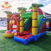Trampoline gonflable universel en PVC Lion pour hommes, femmes, adultes et enfants, pour les parcs d'attractions scolaires, capacité de 500 kg