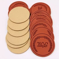 Patchs Wholesale Design Logo personnalisé embossé vrai cuir véritable patchs pour sac et vêtement casquettes chapeaux Jeans