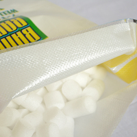 Sac d'emballage alimentaire en PP tissé jaune Jiete, qualité alimentaire, 10kg, 25kg, 50kg, sécurisé, pour l'agriculture, les fruits, le riz, laminé PE, vide, pour la farine et les aliments pour animaux