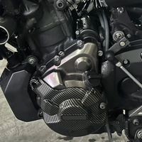 Protection de carter moteur pour motos Yamaha MT-07 FZ07 XSR700 MT07 Adventure Tenere 700 2014-2024 en plastique, grande taille