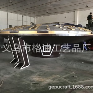 Custom Metal Ufo Model <b>Large</b> Indoor Museum Display Craft For Experience Hall - Product Image 5