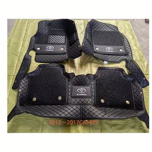 Tapis de sol en cuir personnalisés pour voitures - Ensemble complet de 4 pièces, 10 mm d'épaisseur, tapis de sol intérieurs pour voitures - Product Image 2