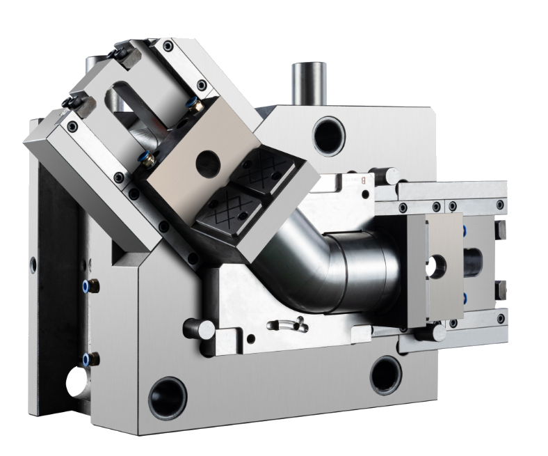 Light Pipe Injection High Precision HDPE Pipe Fitting Injection Mold Machine Key Features ...