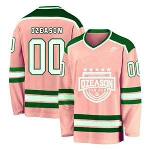 Großhandel Hochwertiges Sublimations-Eishockey-Trainingstrikot Günstiges Individuelles Logo Bestickt Bedruckt Übergröße Jugend-Eishockeytrikot - Product Image 6