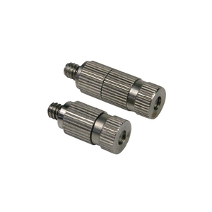 Boquilla Atomizadora de Acero Inoxidable Roscada para Riego Agrícola y Humidificación de Invernaderos y Patios - Product Image 1