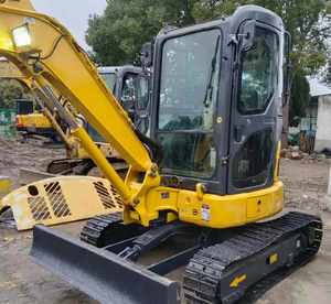 Pour excavatrice sur chenilles PC35MR 3T de fabrication japonaise, moteur EMC |   Excavatrice sur chenilles en caoutchouc d'occasion avec boîte de vitesses pour travaux agricoles et de jardinage - Product Image 3
