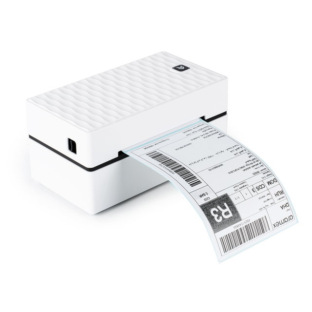 4x6 USB Bluetooth Thermal Printer Desktop Label Maker for Shipping Barcodes Address Labels Fast Wireless Printing Wp154