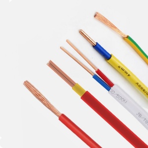 Cable <span class=keywords><strong>de</strong></span> cableado doméstico BV/BVR con aislamiento <span class=keywords><strong>de</strong></span> PVC, 450/750V, 1,5-10mm², para uso residencial/comercial, certificado CE/CCC/ISO 9001 - Product Image 4