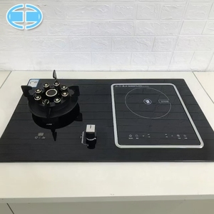 Cuisinière encastrable gaz et électrique, plaque de cuisson double, appareils de cuisine - Product Image 1