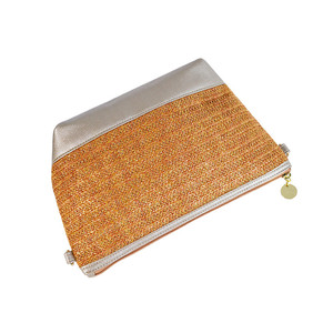 <b>woven</b> <b>straw</b> make up <b>bags</b> large capacity eco-friendly cosmetic <b>bag</b> <b>Straw</b> organizer <b>bag</b> with <b>straw</b> bottom - Product Image 3