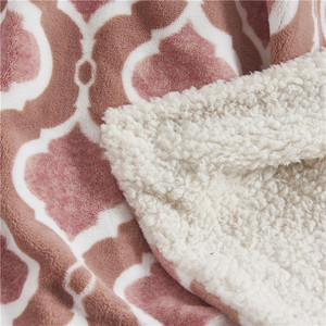 DONGFANG super doux 100% Polyester <span class=keywords><strong>minky</strong></span> lait velours <span class=keywords><strong>rose</strong></span> couvertures bébé - Product Image 4